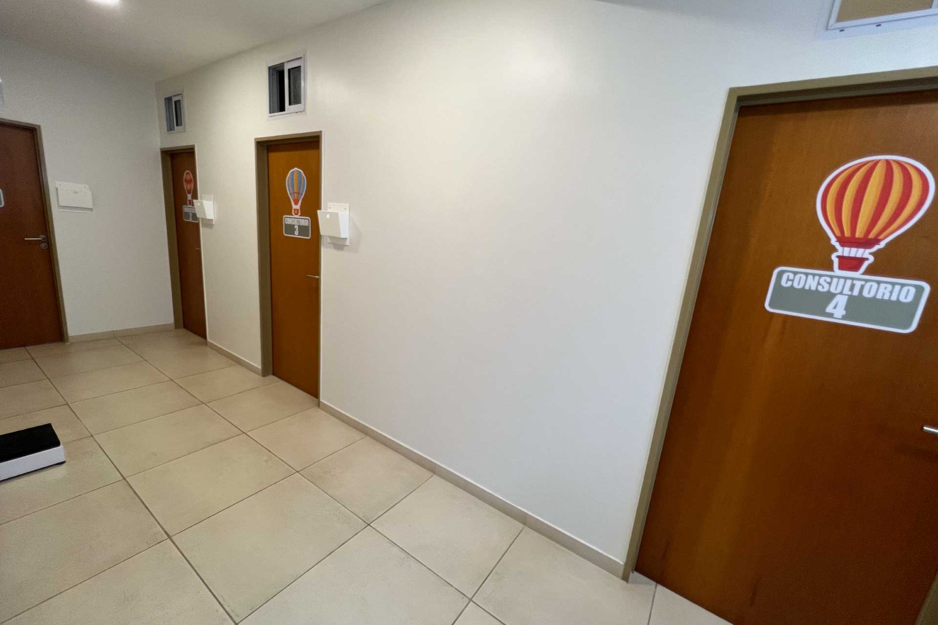Hall consultorios pediatría