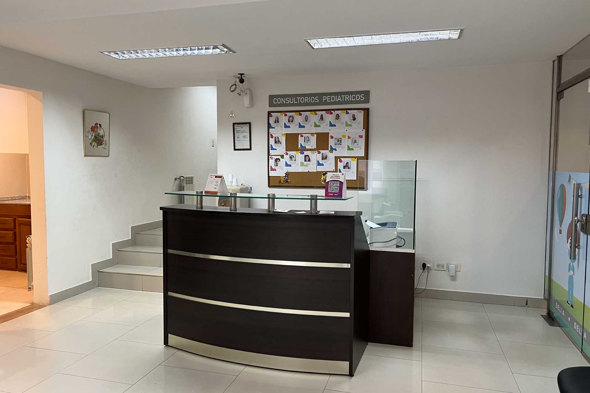 Recepción pediatría